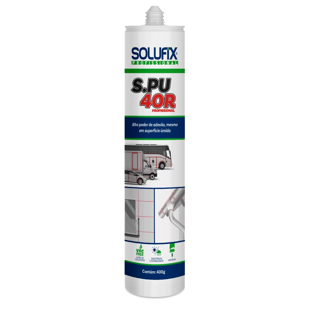 PU S.PU40R HIBRIDO 400GR BRANCO SOLUFIX